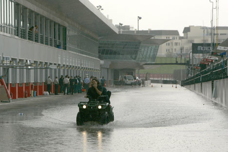 Race aflyst i Dubai.
(Foto: GP2 Series Media)